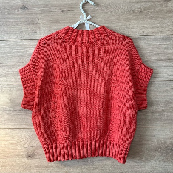 Anthropologie Sweater with White Heart - Picture 3 of 8